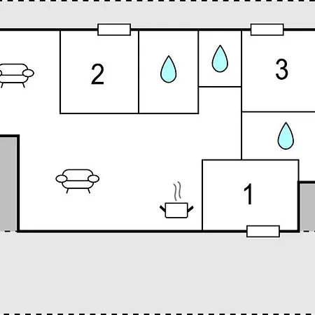בית נופש Cozy In With Kitchen גרנה